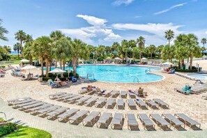 A heated pool - Beautifully Renovated- Silver Shells - St Lucia 805 | 2 Bed, 2 Bath (Destin)