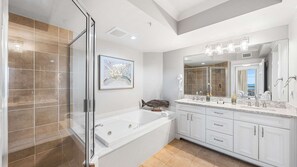 Shower - Beautifully Renovated- Silver Shells - St Lucia 805 (Destin)