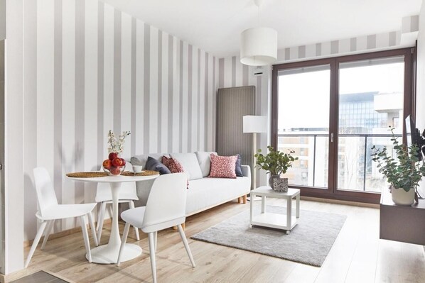 Living room - Wola Siedmiogrodzka II (Warsaw)