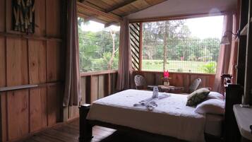 1 bedroom, premium bedding, down duvets, individually decorated