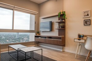 Leilighet – deluxe | Oppholdsområde