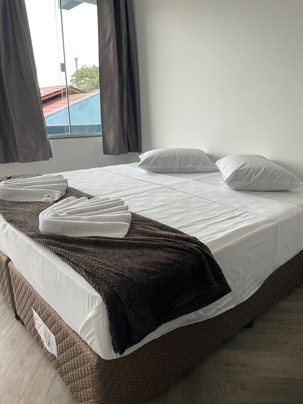 舒適雙人房 | 低過敏寢具、免費無線上網