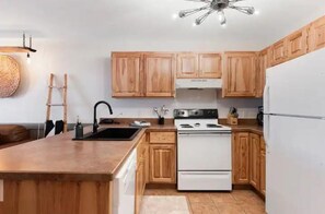 Dishwasher, toaster, blender, spices