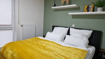 1 soveværelse, strygejern/strygebræt, Wi-Fi, sengetøj