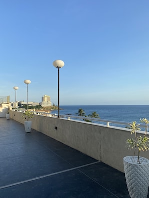 Terrace/patio - Apartamento em Porto Marina, Melhor Localização no Rio Vermelho, Salvador-ba (Rio Vermelho Salvador)
