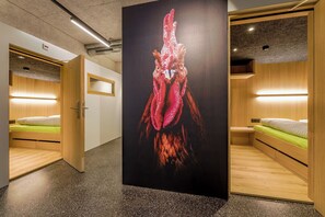 Capsule room in the basement | 1 bedroom, soundproofing, free WiFi - Gasthaus Hof (Appenzell)