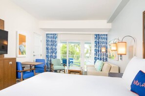 1 bedroom, iron/ironing board, free WiFi, bed sheets - Limetree Beach Resort Sleep 4 Suite w/kitchenette, balcony with seating/table (St Thomas)