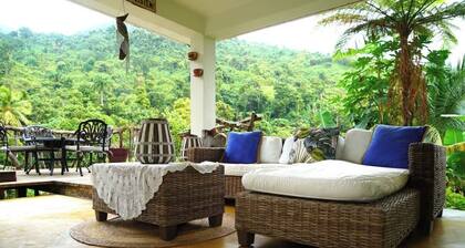 El Yunque Waterfalls, forest & river tiny house