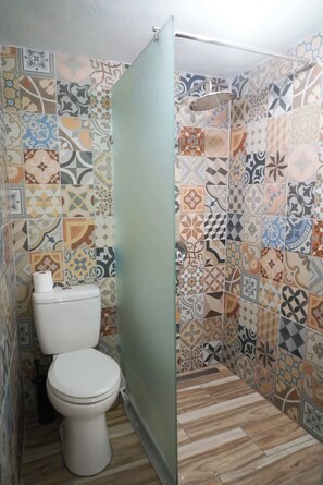 Ducha, toallas