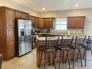 Private kitchen - Right on the 21mm!! 3 bedroom 2 bath waterfront home with dock! In Redhead Cove! (Osage Beach)