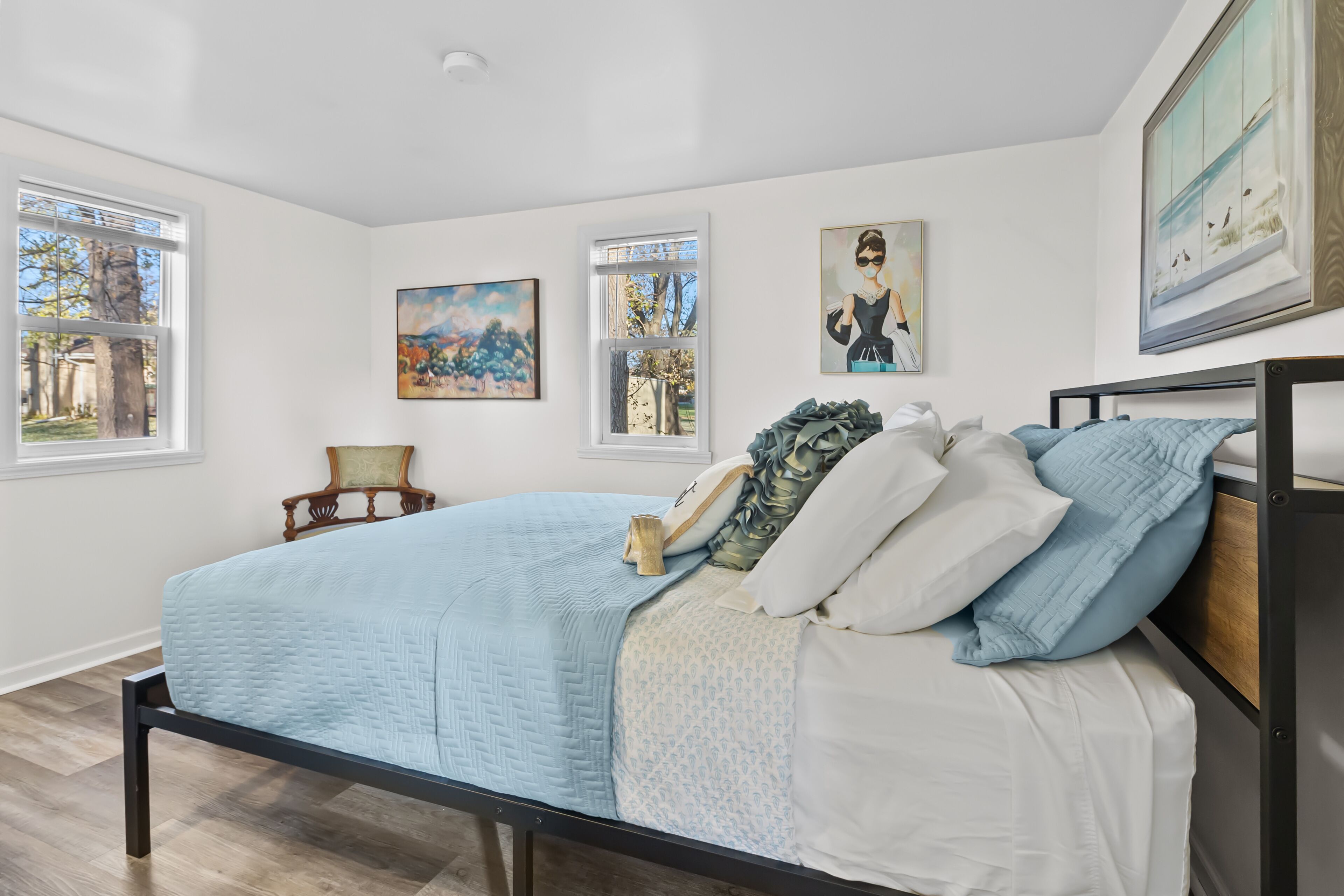 2 間睡房、書桌、免費 Wi-Fi、床單