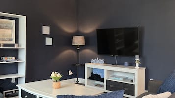 Smart TV, video games, table tennis, books