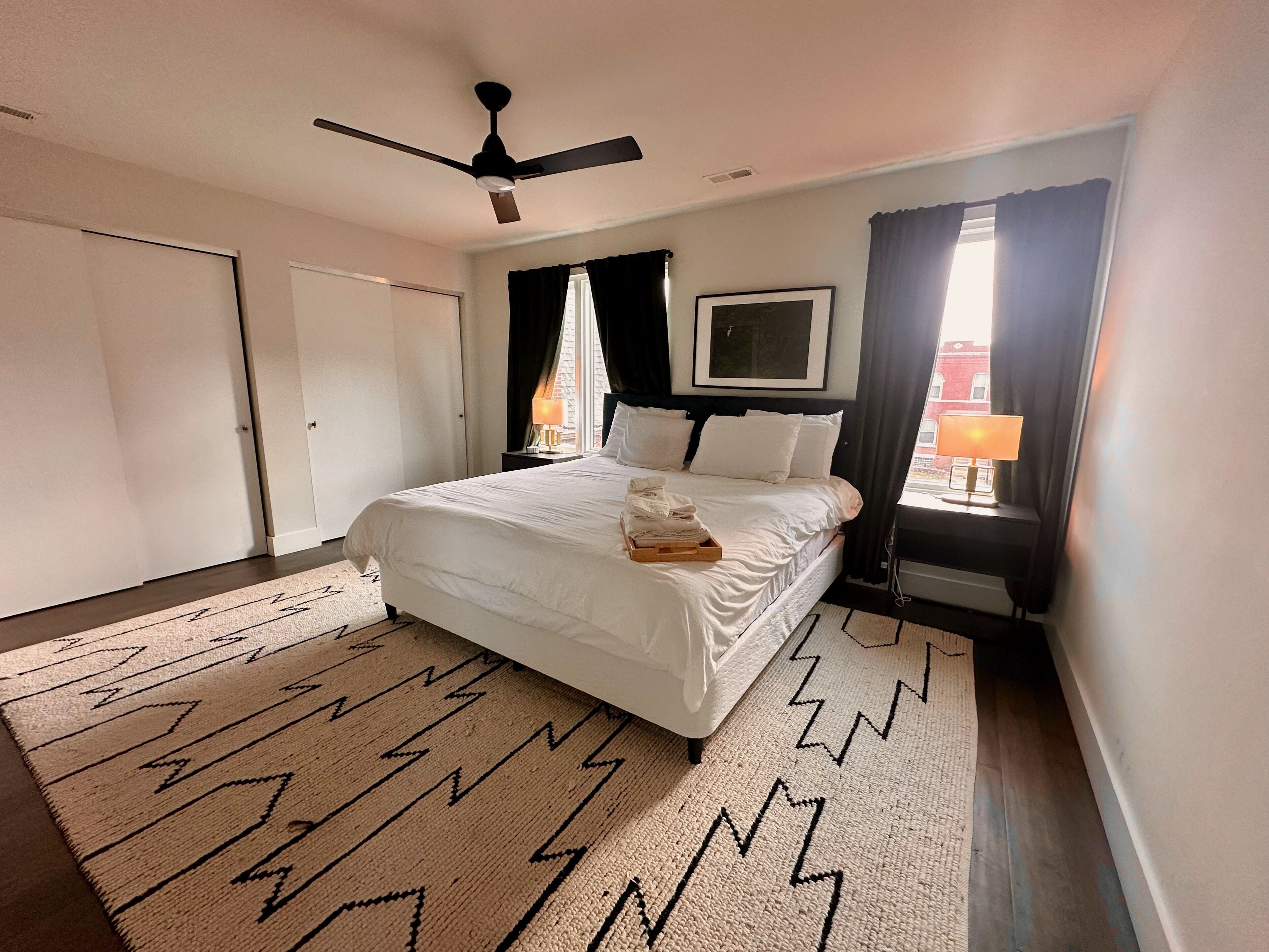 3 bedrooms, desk, iron/ironing board, WiFi