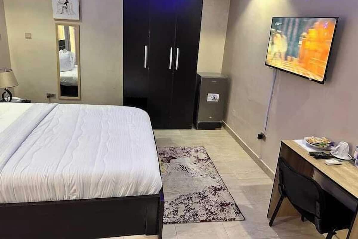 Business Apartment | 1 bilik tidur, peralatan tempat tidur premium, gebar bulu kapas