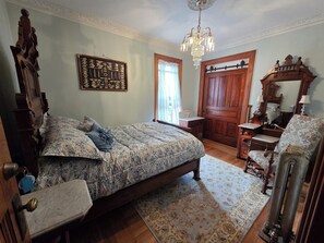 1 bedroom, iron/ironing board, free WiFi, bed sheets - The Chandelier Bed & Breakfast "Maritime Room" (Manistee)