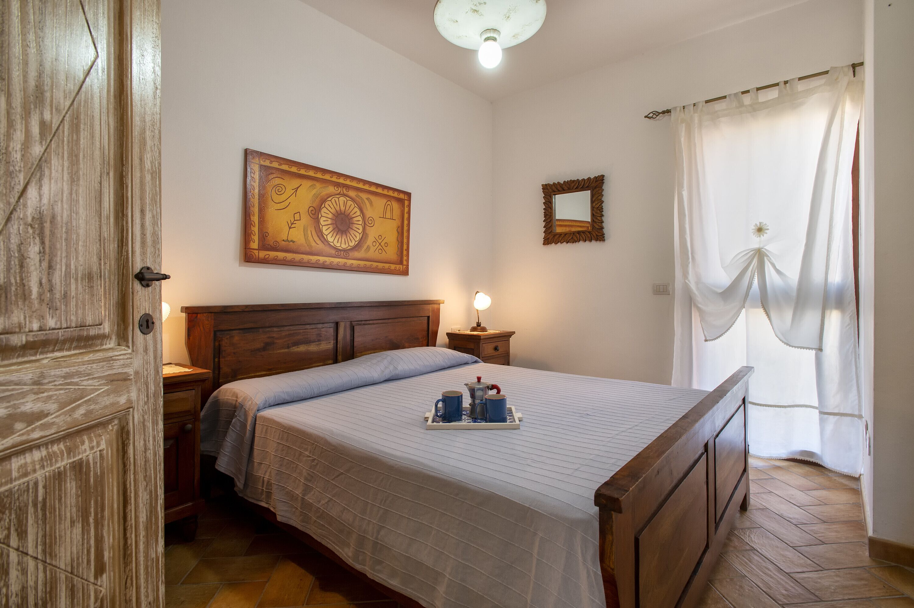 2 bedrooms, bed sheets