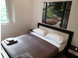 2 Schlafzimmer, Bügeleisen/Bügelbrett, Reisekinderbett, kostenloses WLAN