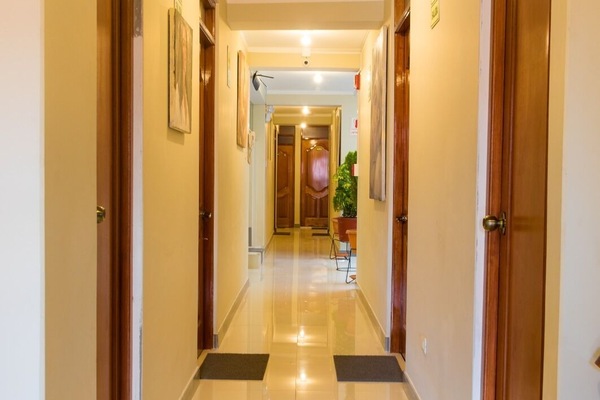 Fassade der Unterkunft