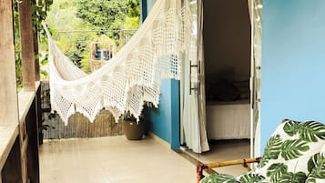 Suíte estúdio conforto | Vista do quarto