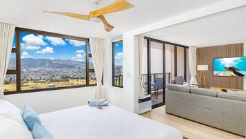 1 chambre, fer et planche Ă repasser, Wi-Fi gratuit, draps fournis