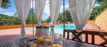 Beautiful private villa for 12 guests with private pool, WIFI, TV, patio and pets allowed