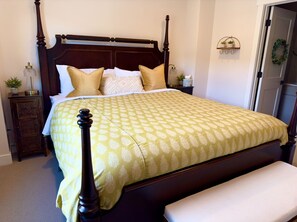 4 slaapkamers, een strijkplank/strijkijzer, wifi, beddengoed