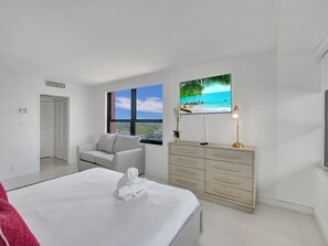 2 bedrooms, iron/ironing board, travel cot, free WiFi