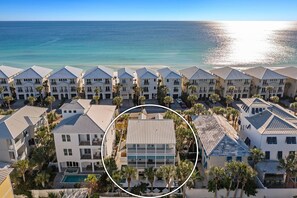 Exterior - Frangista Jewel - Pet Friendly Luxury Vacation Home Near the Beach with Secluded Pool & Ocean Views (Miramar Beach)
