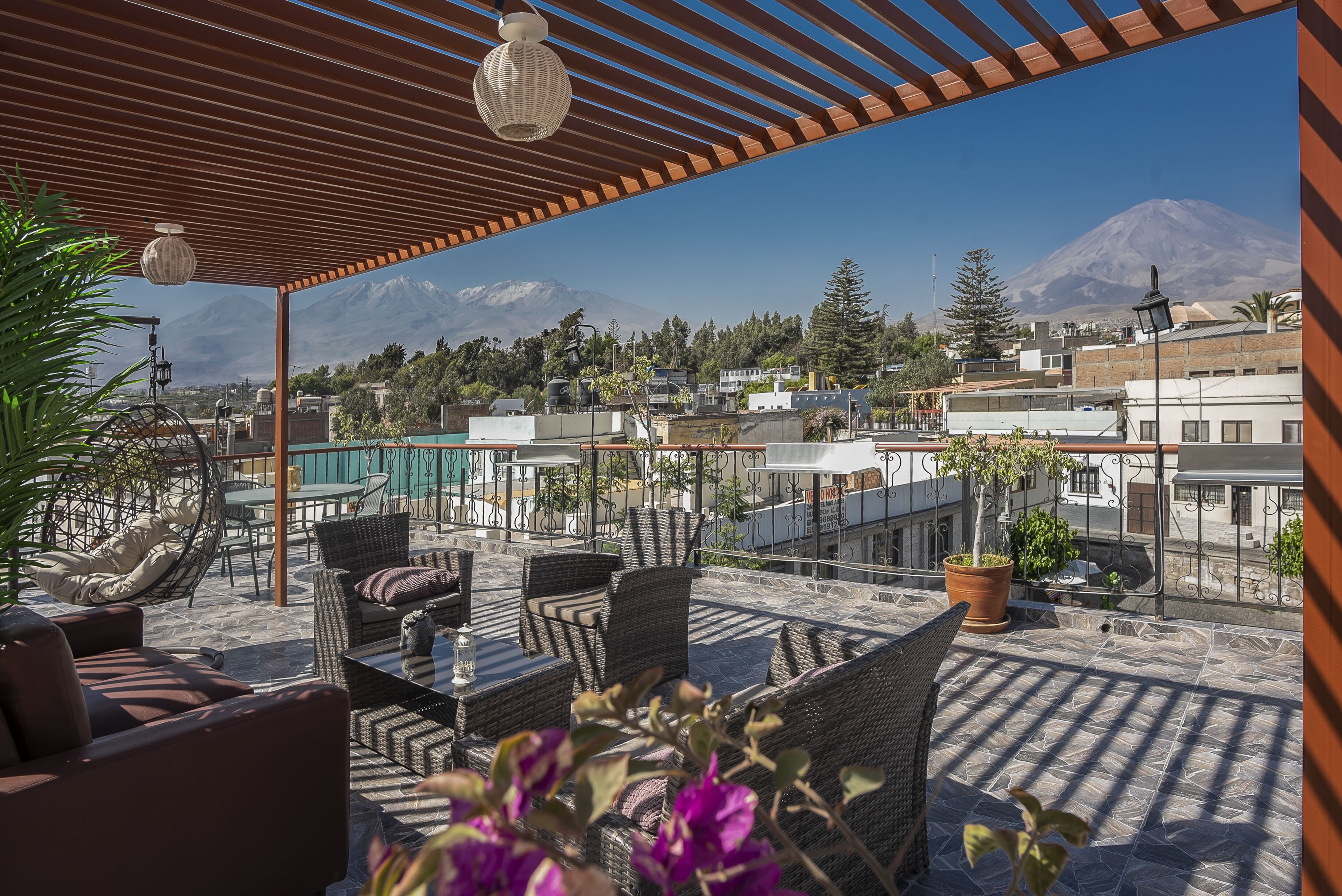 Vista des de l&#x27;allotjament