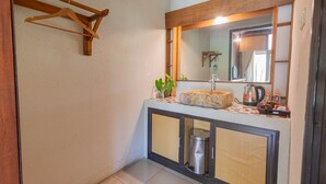 Deluxe tweepersoonskamer | Badkamer