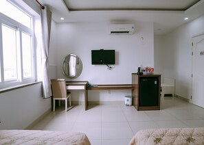 디럭스 트윈룸 | 1 개의 침실, 방음 설비, 무료 WiFi, 침대 시트