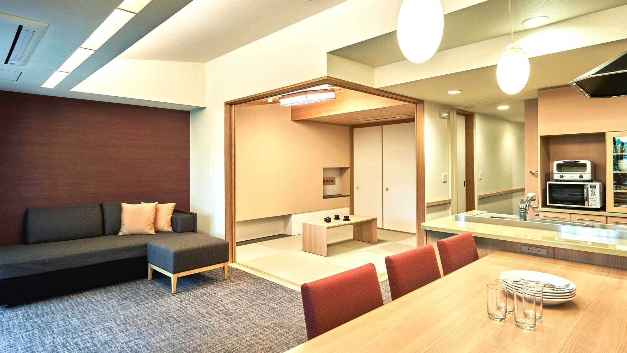 公寓式客房 | 羽绒被、办公桌、免费 WiFi、床单