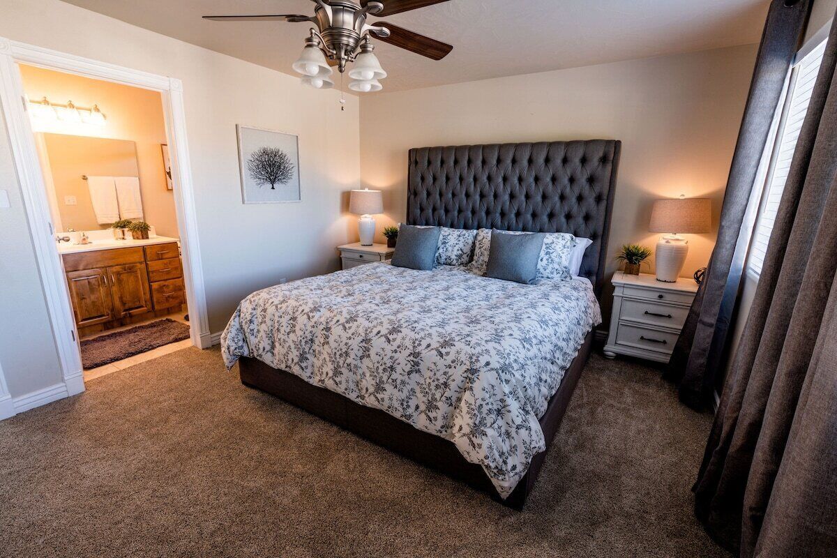 3 bedrooms, iron/ironing board, travel crib, WiFi