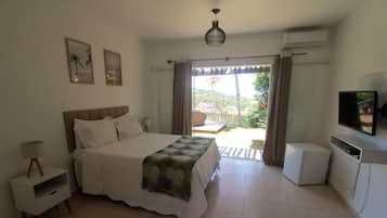 Suíte conforto | 1 quarto, cofres nos quartos, quartos à prova de som