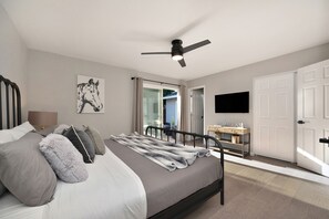 5 chambres, fer et planche à repasser, Wi-Fi, draps fournis