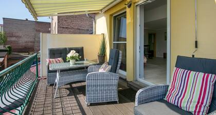 Ferienwohnung 72 Qm" mit privater Terrasse, Gemeinschaftsgarten und WLAN