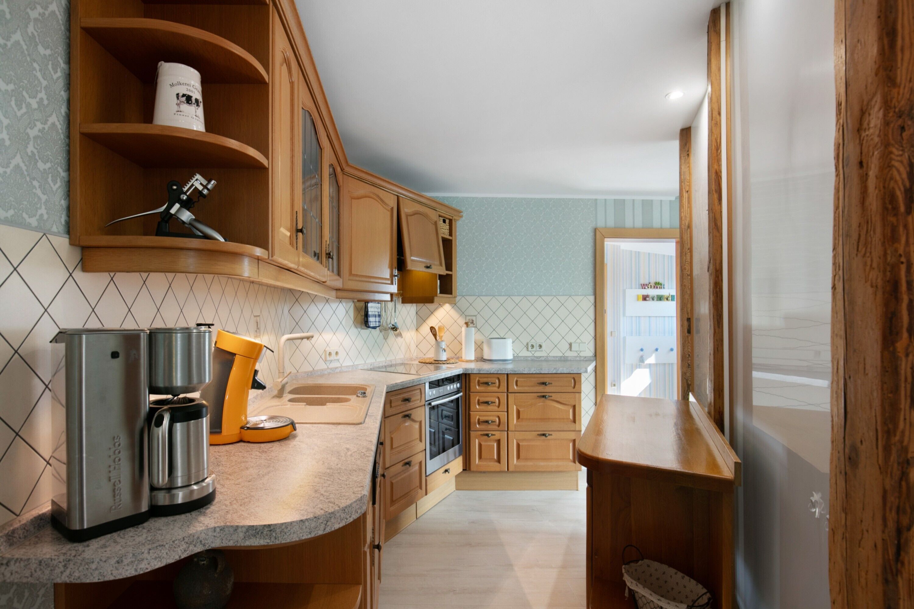 Kühlschrank, Ofen, Herdplatte, Geschirrspüler