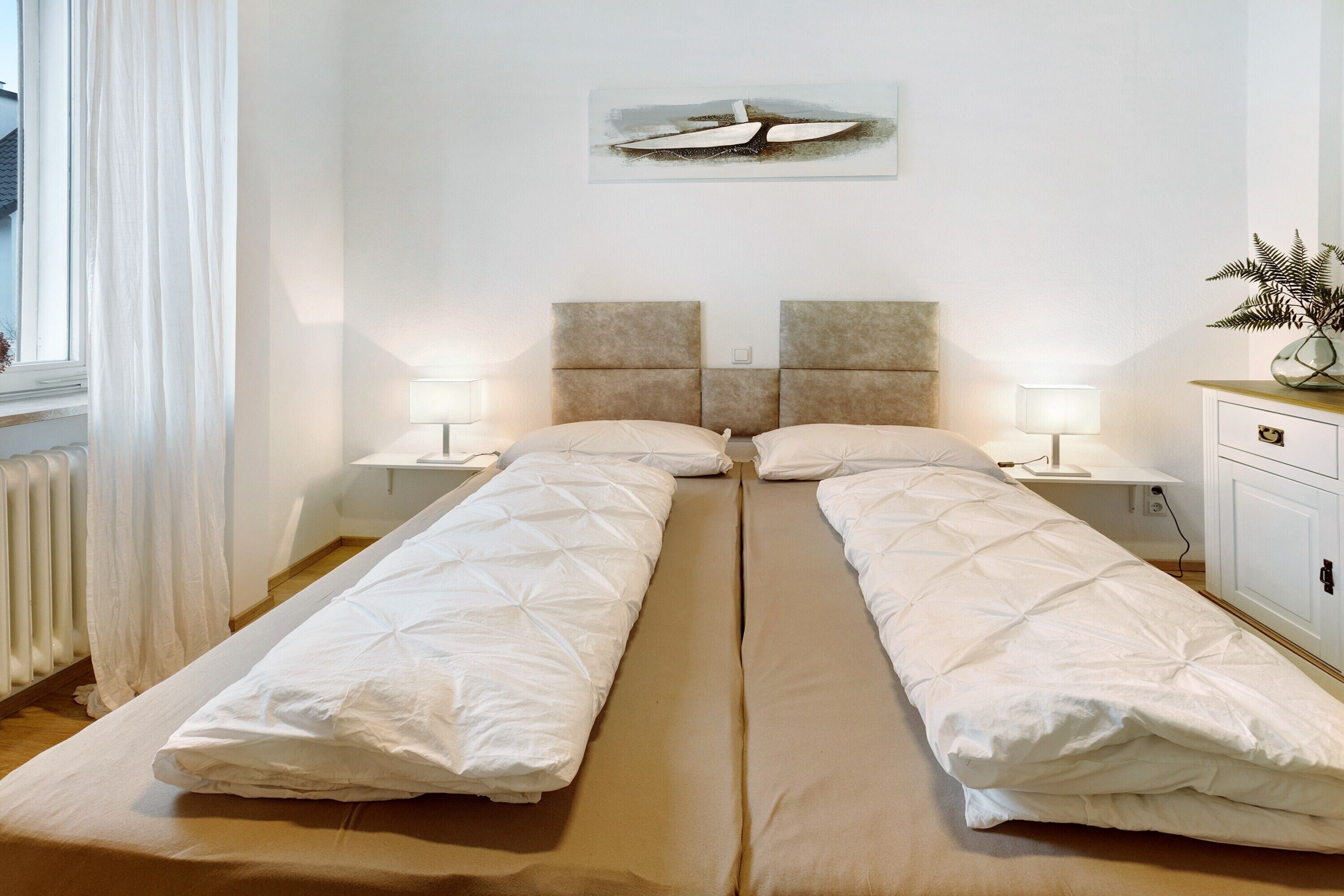 2 Schlafzimmer, Bügeleisen/Bügelbrett, kostenloses WLAN, Bettwäsche