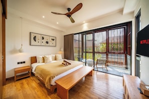 Deluxe-huvila | 4 makuuhuonetta, pimennysverhot, ilmainen Wi-Fi, vuodevaatteet