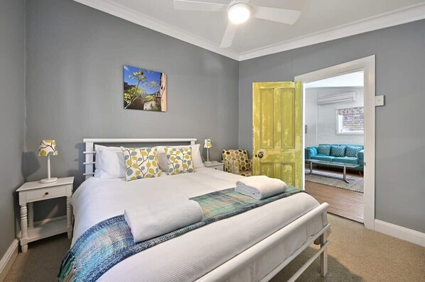 3 bedrooms, iron/ironing board, travel cot, WiFi