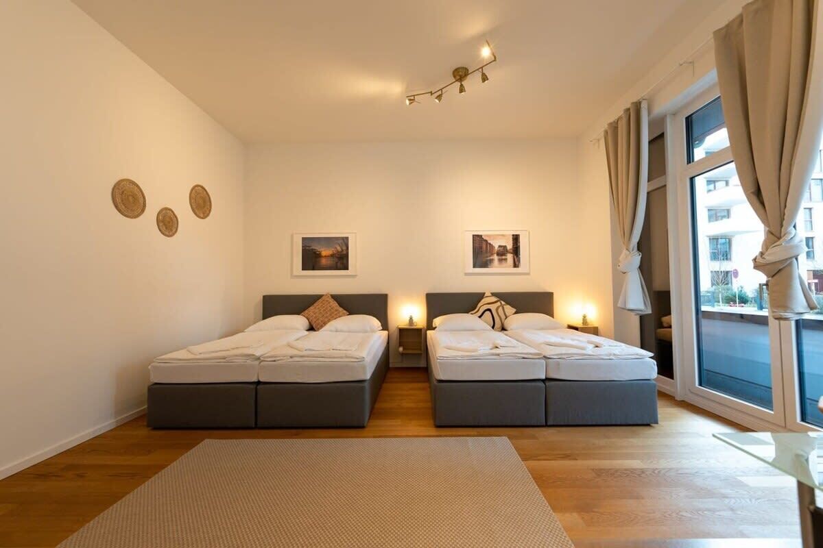 1 Schlafzimmer, Schreibtisch, Bügeleisen/Bügelbrett, WLAN
