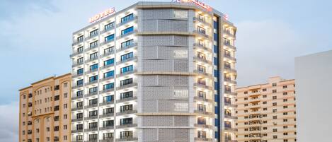 Façade de l’hébergement