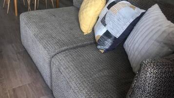 Apartment, 1 Bedroom | Living area