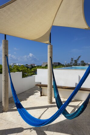 Terrace/patio - La Papaya 15 (Playa del Carmen)