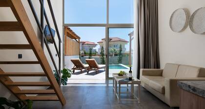 Exquisite villas nestled in the historical area of Haraki in Rhodes