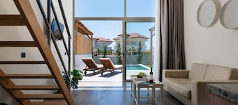Exquisite villas nestled in the historical area of Haraki in Rhodes