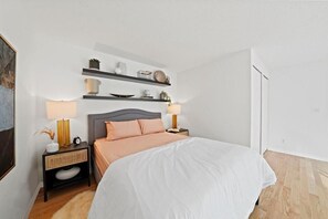 2 chambres, bureau, Wi-Fi gratuit, draps fournis