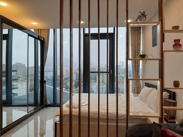 Junior Studio | In-room safe, iron/ironing board, free WiFi, bed sheets - King David Tbilisi (Tbilisi)