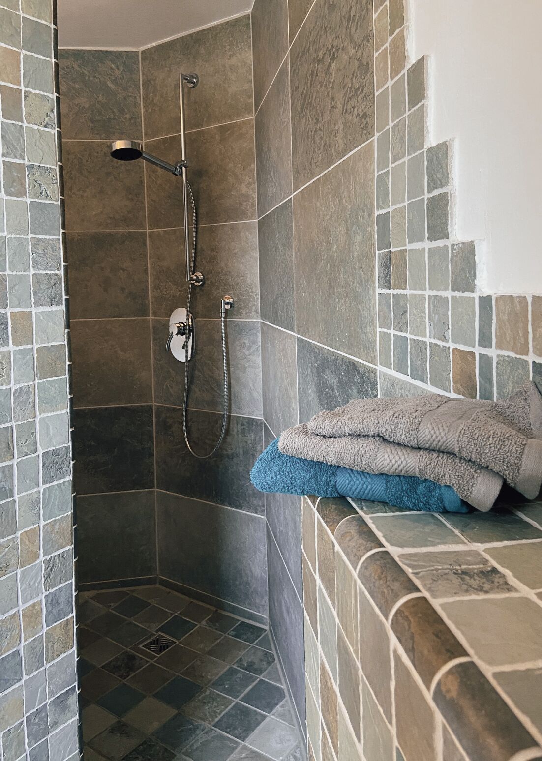 Dusche, Handtücher