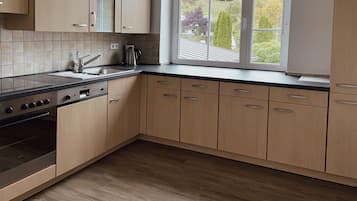 Kühlschrank, Ofen, Herdplatte, Geschirrspüler